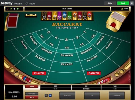 Baccarat Privee Betway