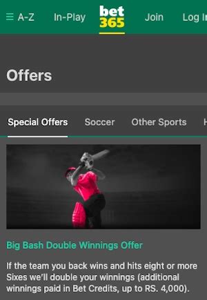 Bet365 players winnings were capped