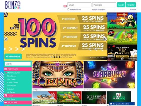 Bonzo spins casino Colombia