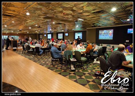 Ebro greyhound park sala de poker