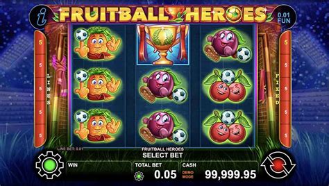 Fruitball Heroes Slot Grátis
