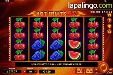 Hot Fruits 40 bet365