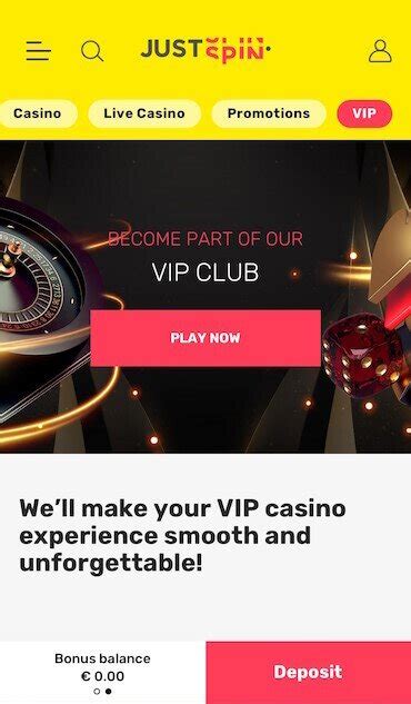 Justspin casino app