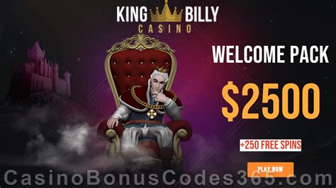 King billy casino bonus