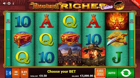 Play Ancient Riches Casino Red Hot Firepot slot