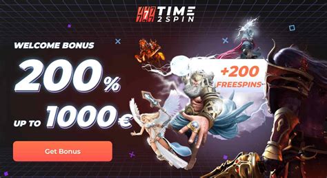 Time2spin casino codigo promocional